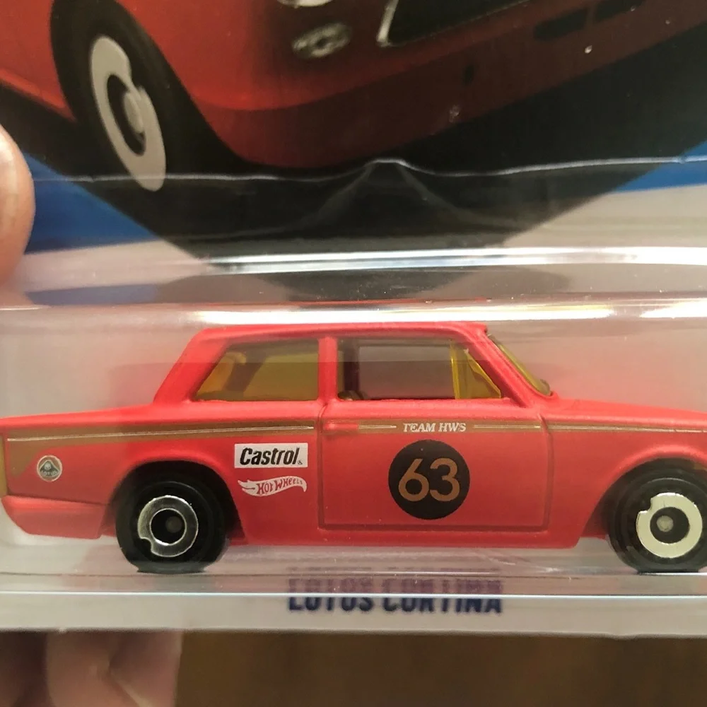 Mattel Hot Wheels Red Lotus Cortina Toy Car